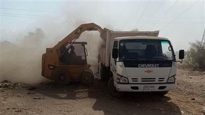 رفع  190 طن مخلفات وإزالة 220 حالة إشغال بمركز ومدينة الواسطى