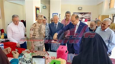 معرض منتجات أندية الفتاة والمرأة ضمن الاحتفالات بنصر أكتوبر العظيم