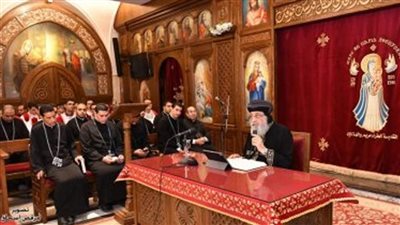 البابا تواضروس: لقاء يجمع بطاركة الكنائس الأرثوذكسية للشرق الأوسط بالقاهرة الأسبوع المقبل