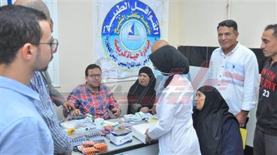 جامعة كفر الشيخ تواصل قوافلها الطبية ضمن 