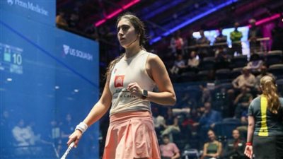 استكمال ربع نهائي بطولة أمريكا المفتوحة للإسكواش للسيدات والرجال