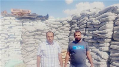 ضبط 200 طن أسمدة زراعية مجهولة المصدر في حملة تموينية بالبحيرة