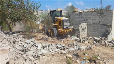 حملات الموجة 20 لإزالة التعديات على أراضي الدولة بالعريش