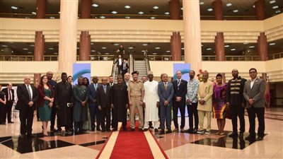 القوات المسلحة تنظم زيارة لوفد من جمعية رجال الأعمال المصريين الأفارقة للمركز الطبي العالمي