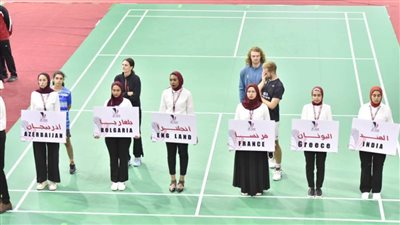 وزير الرياضة ينيب معاونه لافتتاح البطولة مصر الدولية للريشة الطائرة 