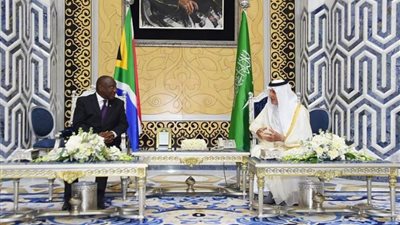 رئيس جمهورية جنوب أفريقيا يصل إلى جدة