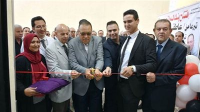 محافظ الشرقية يفتتح بنك الدم التجميعي بمستشفى منيا القمح 