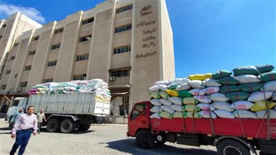 توريد 23673 طن أرز شعير لشون ومخازن محافظة البحيرة