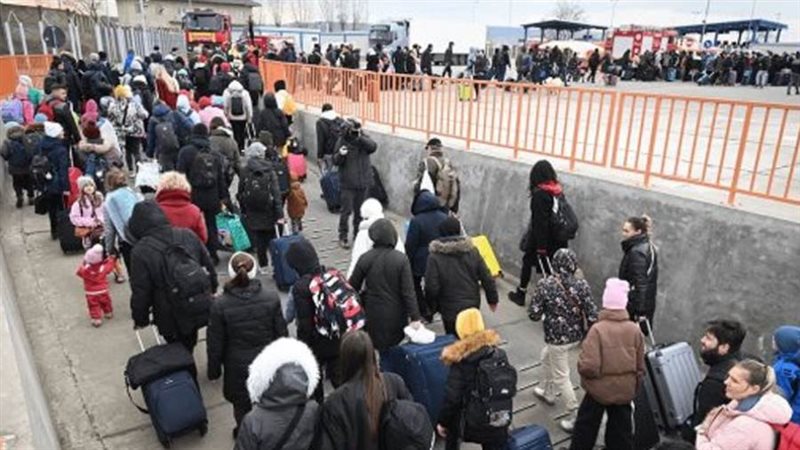 اللاجئون الأوكرانيون