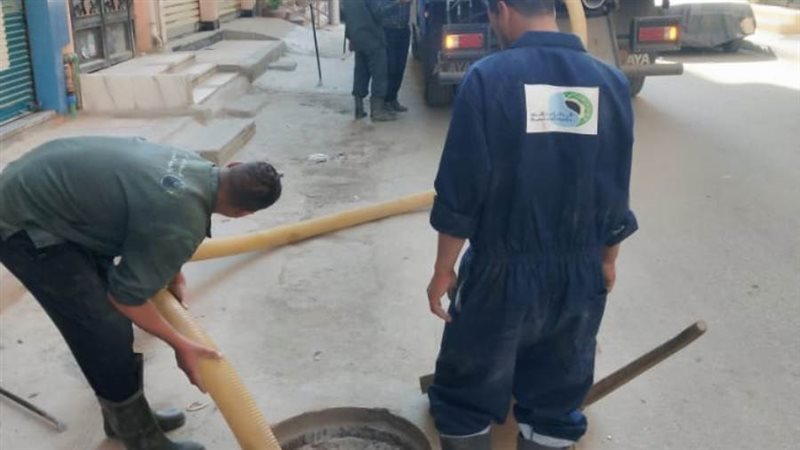 تطهير صفايات الأمطار