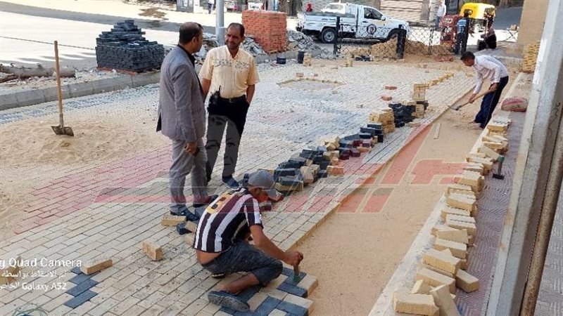 رصف الشوارع بالانترلوك