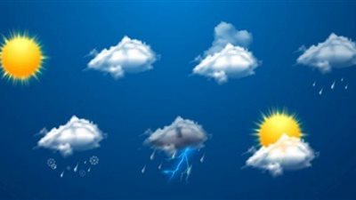 خريطة الأمطار المتوقعة على بعض المدن والمحافظات.. غدًا الأحد 