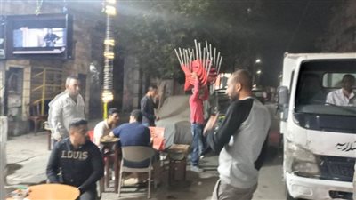 حملات يومية لحي غرب بالإسكندرية لمتابعة الالتزام بالمواعيد الشتوية للغلق 