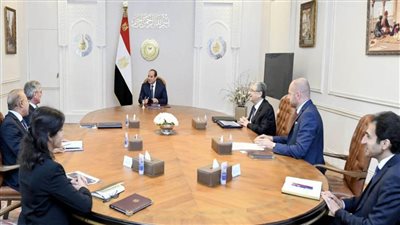الرئيس السيسي يبحث التعاون المشترك مع 