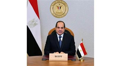 الرئيس السيسي لأسبوع المياه: نتبنى مقاربة شاملة للتعامل الناجح مع الأمن المائي والغذائي