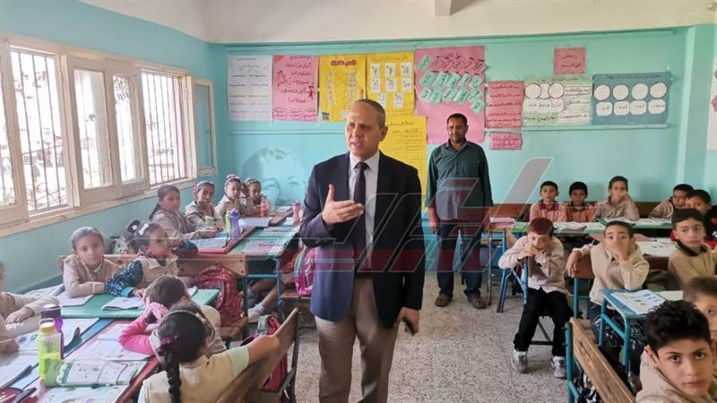 جولة وكيل تعليم كفرالشيخ