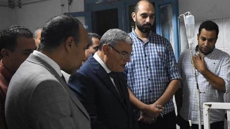 محافظ المنيا يطمئن