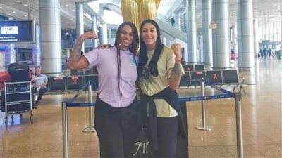 وصول محترفات طائرة الأهلي استعدادًا للموسم الجديد