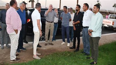 محافظ جنوب سيناء يتفقد أعمال الميادين والتشجير والإضاءة بشرم الشيخ 