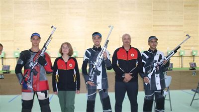 ناشئو مصر يحتلون المركز السادس في منافسات البندقية