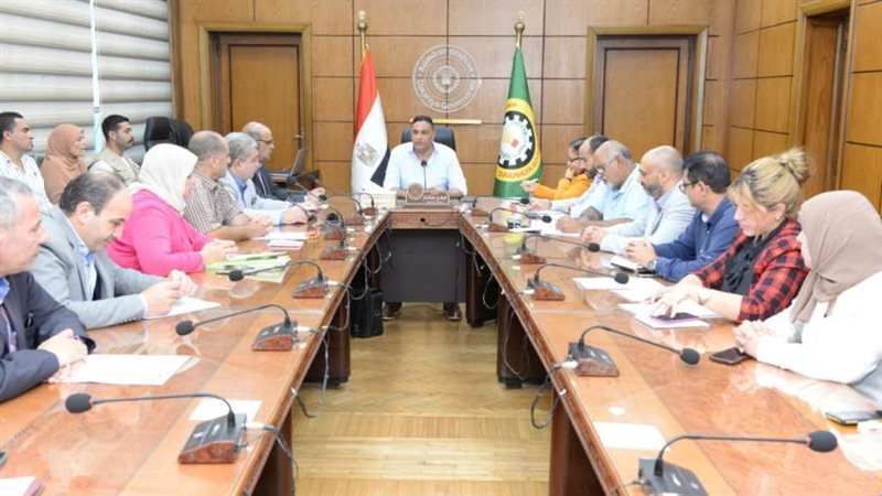 لقاء محافظ الدقهلية