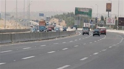 عودة الحركة المرورية بالطريق الدائري في القليوبية 