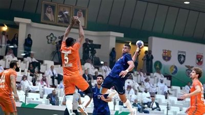 الأهلي يختتم استعداداته لمواجهة بنفيكا البرتغالي في مونديال اليد