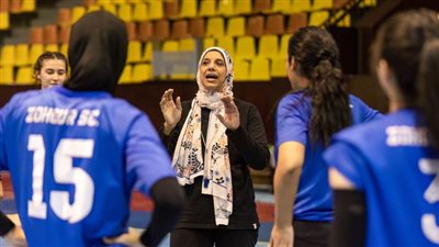 سيدات طائرة الزهور يستعد بقوة للدوري الممتاز