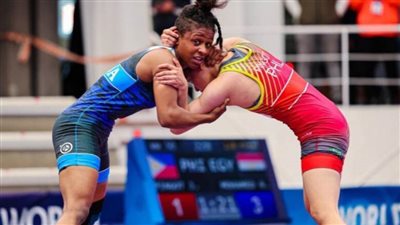 ندى مدني تنافس على برونزية بطولة العالم للمصارعة تحت 23 سنة