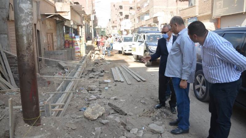 محافظ القليوبية يتفقد