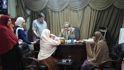 لقاء أسبوعي لبحث شكاوى المواطنين بمدينة وقرى ناصر