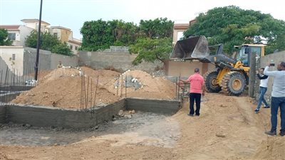 الحملات المكبرة تتواصل بالإسكندرية لإيقاف أعمال البناء المخالف بنطاق الأحياء