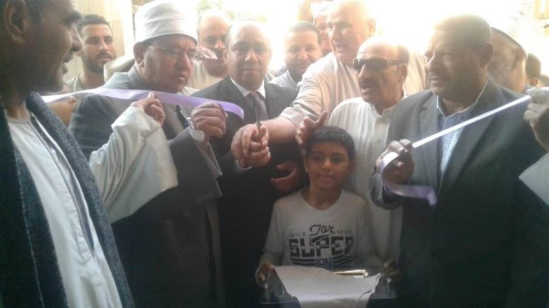 افتتاح مسجد ببنى