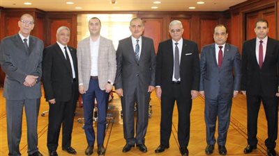 رئيس النيابة الإدارية يستقبل محافظ كفر الشيخ