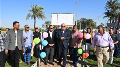 محافظ قنا يفتتح ثالث الحدائق العامة بقوص ضمن مبادرة 
