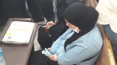 الظهور الأول لزوجة عريس الإسماعيلية في ثاني جلسات محاكمته