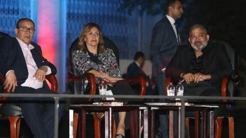 وزيرة الثقافة بمهرجان