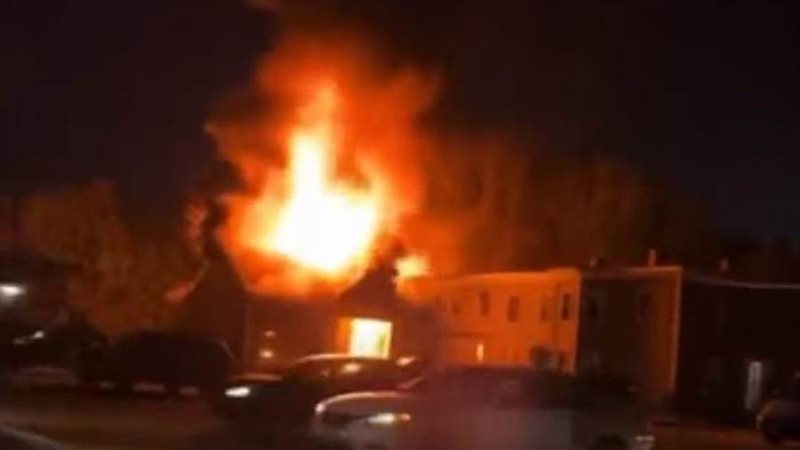 تحطم الطائرة