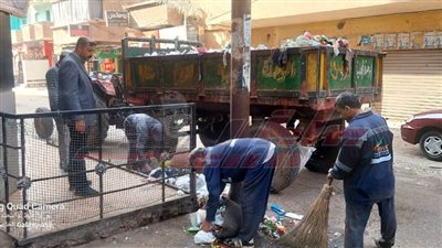 حملات نظافة مكبرة بمحافظة كفر الشيخ 