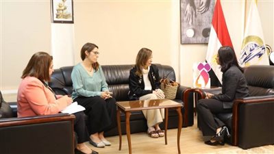 مايا مرسي تستقبل رئيسة مكتب التعاون الإسباني