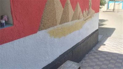  أسوار المدارس تتزين للفوز بافضل سور مدرسي بالإسماعيلية