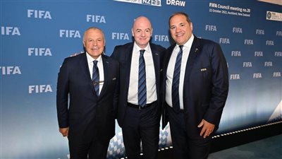 أبوريدة يشارك في قرعة كأس العالم بنيوزيلندا