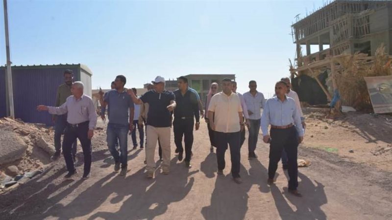 محافظ الوادى يتابع