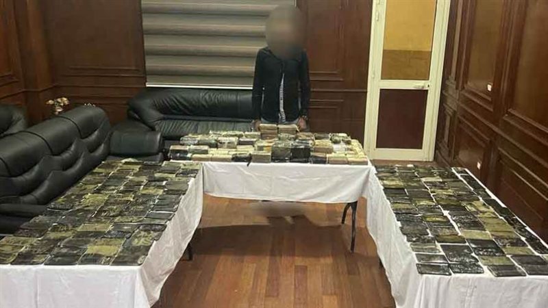 المتهم والمضبوطات