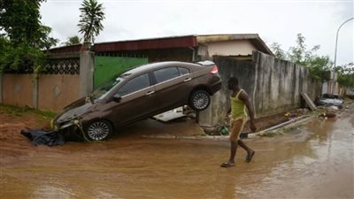 كوت ديفوار: الفيضانات تتسبب في تشريد أكثر من 400 أسرة