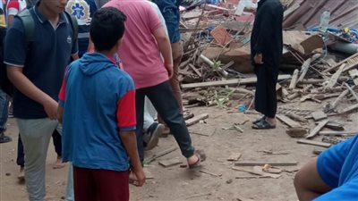 إصابة 6 أشخاص في انهيار منزل بالشرقية 