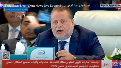 محافظ البنك المركزي: الأزمة العالمية جعلت الدولة والقطاع الخاص يركزون على الصناعة