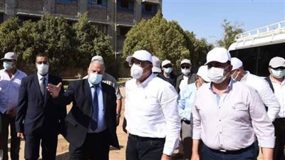 وزير الري يتفقد المشروعات القومية لتطوير الريف المصري بأسيوط ضمن مبادرة