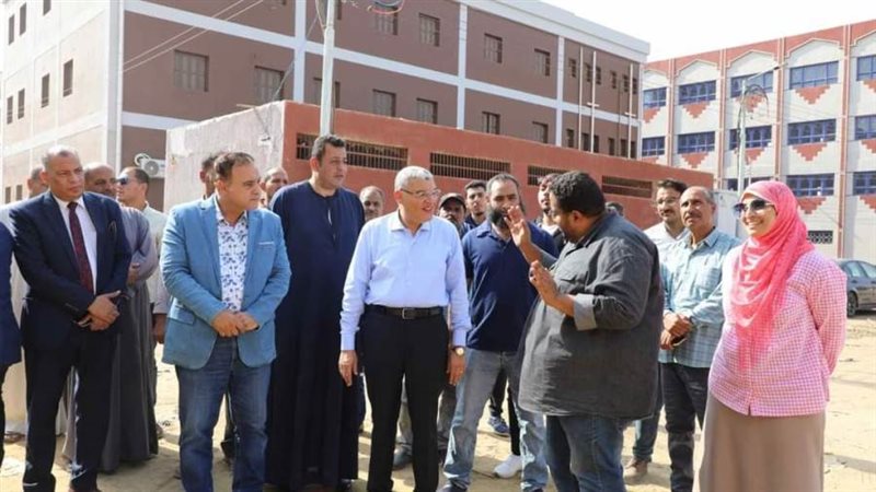 محافظ المنيا يتفقد