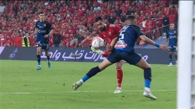 السوبر المصري.. تقدم الأهلي بهدف البرازيلي برونو سافيو